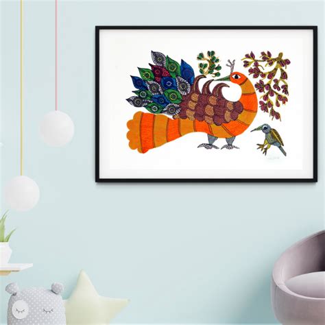 Buy Gond Paintings & Famous Gond Artworks | Get Flat 15% Off – TheBimba.com