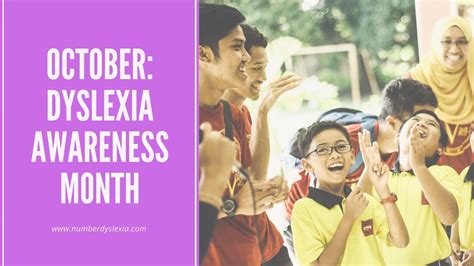 Let's celebrate the Dyslexia Awareness Month - Number Dyslexia