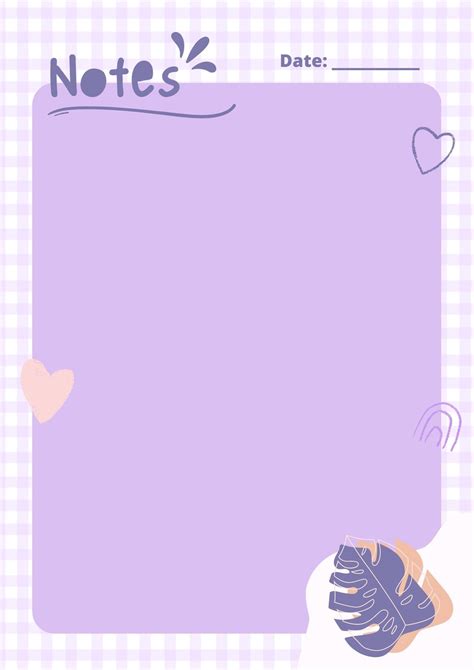 Blank Notes Template - prntbl.concejomunicipaldechinu.gov.co