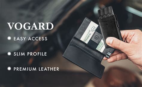 VOGARD Aluminium Unisex Wallet(Black) : Amazon.in: Bags, Wallets and ...