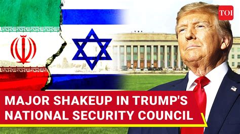 Trump Fires Top Mideast, Israel & Iran Advisors in NSC Purge After ...