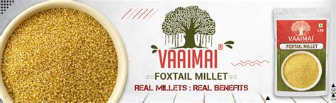 VAAIMAI Foxtail Millet / Thinai / Kangni / Rala / Korra / Navane ...