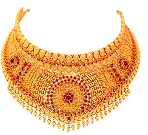 Gold Necklace Jewelry Png