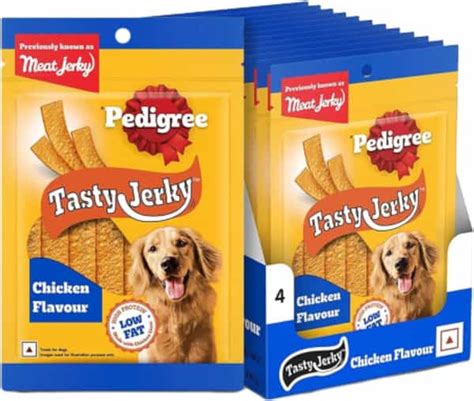 Buy PEDIGREE TASTY JERKY DOG TREAT | CHICKEN FLAVOUR | 70 G X 12 ...