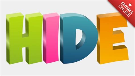 How to Hide Text in JavaScript 的图像结果