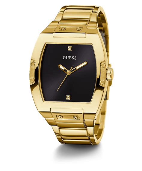 Gold Tone Case Gold Tone Stainless Steel Watch