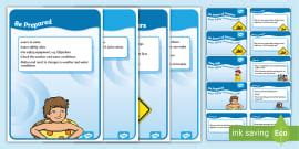 Water Safety Display Posters (teacher made) - Twinkl