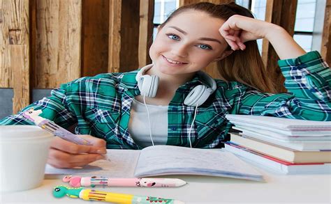 FunBlast 10 In 1 Pens For Kids Ball Pen Set For School&Office-Cartoon ...