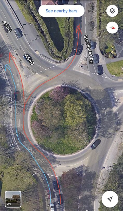 Am I right in thinking that if you need to take the second exit on this ...