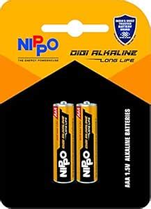 NIPPO Digi Alkaline AAA Battery-Pack of 20 Pieces (15 Times Powerful ...