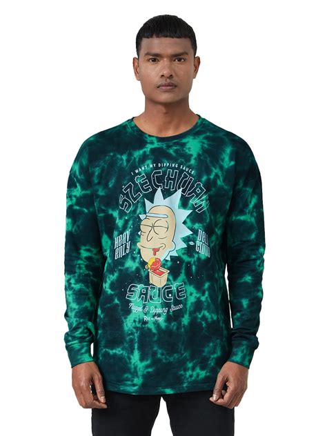 Buy The Souled Store Men Official Rick and Morty: Szechuan Multicolored ...