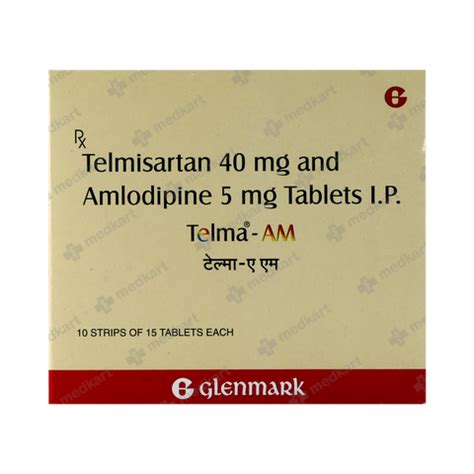 TELMA AM TABLET 15'S - Uses, Side Effects, Price, Composition and ...