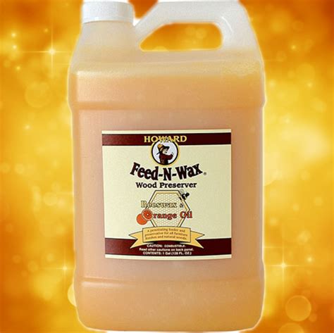 Howard's Feed-N-Wax 128 oz (1 Gal.) - Mike's Tools