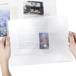 oddpod™ 3 Pcs Big Size A4 Fresnel Lens & Flexible Plastic 3X Magnifying ...