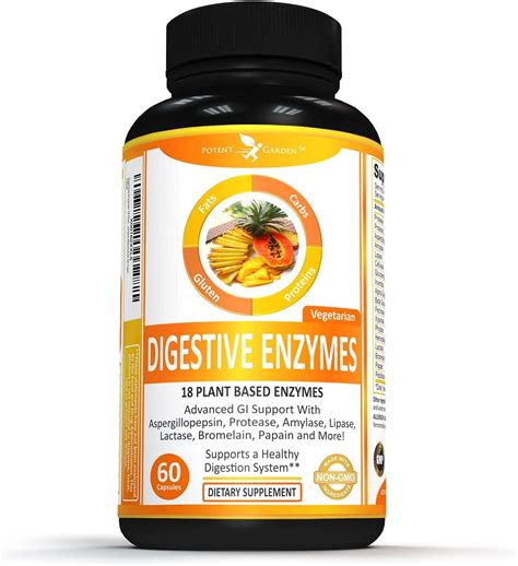 Digestive Enzymes 18 Plant Based Enzyme Supplements India | Ubuy