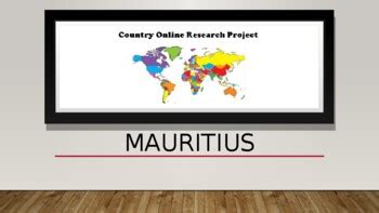 Mauritius PowerPoint Presentation Template by Northeast Education
