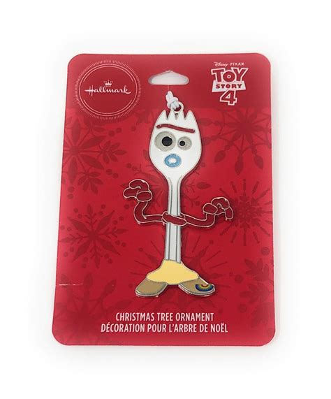Buy Disney Pixar Hallmark Christmas Tree Ornament Toy Story 4 ~ Forky ...