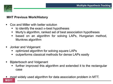 Image result for Multi Hypothesis Tracking Algorithm