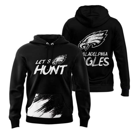 Let's Hunt Philadelphia Eagles 2025 Hoodie - teelands