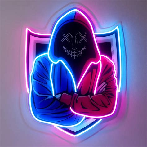 Hacker Macot Led Neon Sign Pop Art – The MB Store