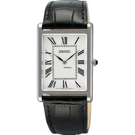 Seiko SWR103P1 New Conceptual “Classic Tank” Slim Rectangular... for Rs ...