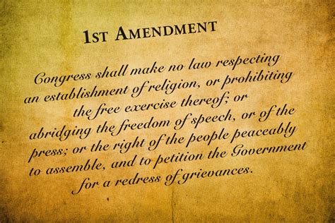 Pictures Of 1St Amendment