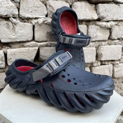 ECO-CLOGS-NAVY RED – Shoekeens
