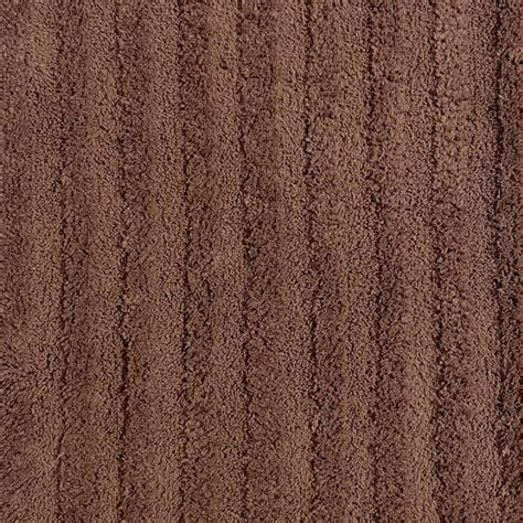 Buy Spaces Large Size Swift Dry Brown Striped Drylon Bath Mat - 50X80Cm ...