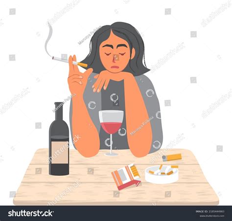Girl Drinking Liquor