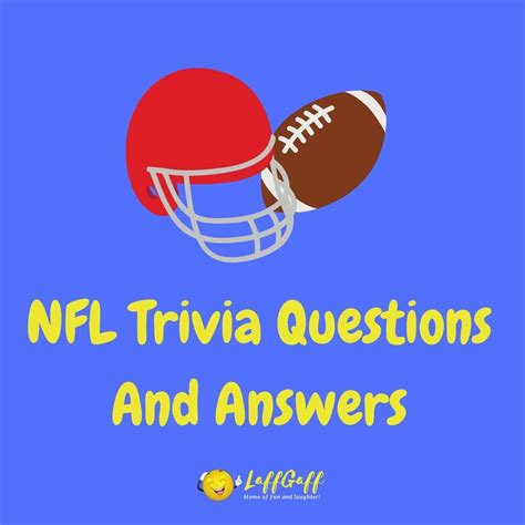 Nfl Football Trivia Questions And Answers 2016 - How many times have ...