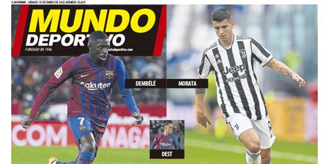 Portada de Mundo Deportivo del sábado 15 de enero de 2022