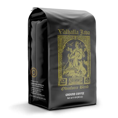 Buy Death Wish Coffee Valhalla Java Dark Roast Grounds - The World's ...