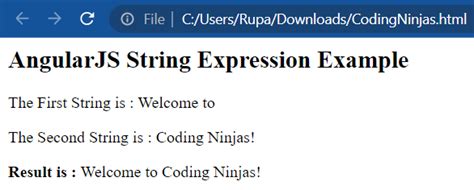 AngularJS Expressions 的图像结果