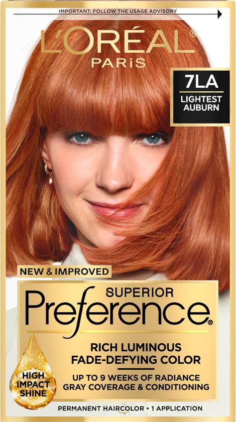 Color Hair Loreal Preference