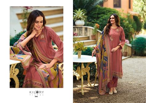 Kilory Gehna Modal Silk Digital Print Embroidery Salwar Kameez
