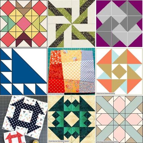 Image result for Easy Pattern Block Designs
