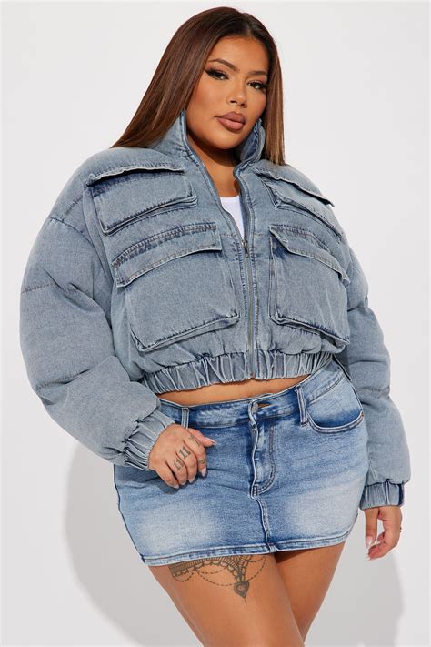 Plus Size Denim Shirts and Tops for Women | Fashion Nova