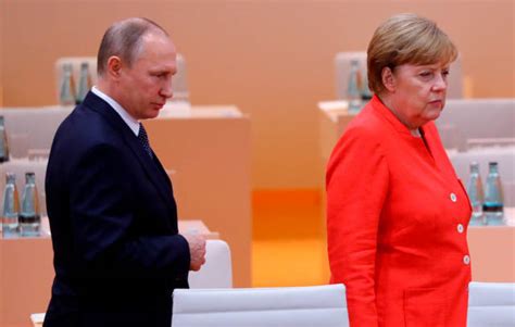 当默克尔与普京对话，说德语还是俄语？|默克尔|特朗普|欧盟_新浪新闻