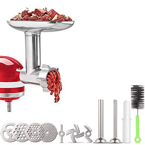 Meat Grinder Attachment for KitchenAid Stand Mixers, Accessories ...