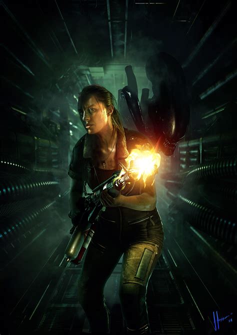 Image result for Alien Isolation Art
