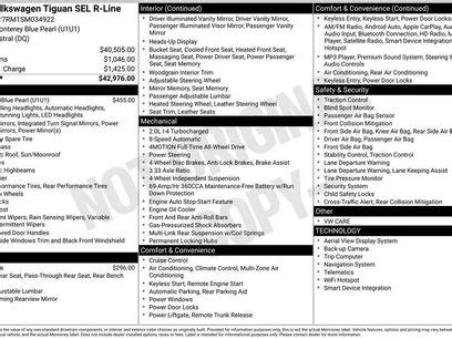 New 2025 Volkswagen Tiguan SEL R-Line for Sale Near Me - Autotrader
