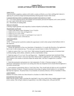 Fillable Online Lesson Plan 5 - Teacher Fax Email Print - pdfFiller