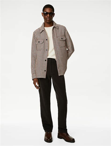 Buy Regular Fit Moleskin Trousers at Marks & Spencer