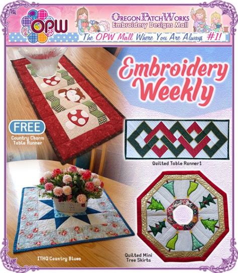 embroidery weekly