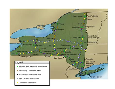 Western Ny State Thruway Map