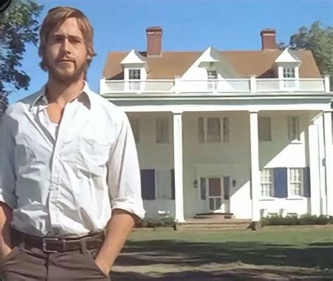 The Notebook Standing in Front of House