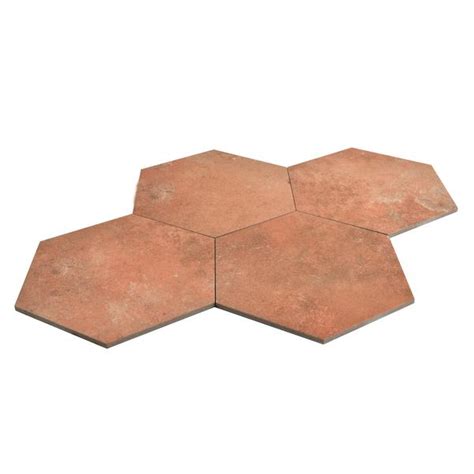 TL 04539 D Cotto Matte Finish 250 x 220 mm Vitrified Hexagonal Wall ...
