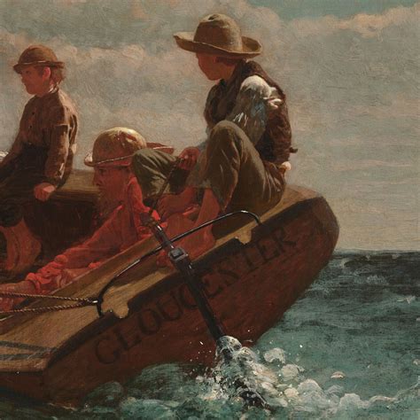Breezing Up by Homer Winslow - Schooner Bay Company