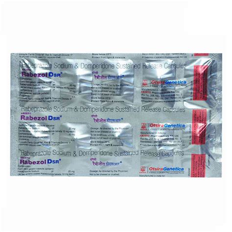 Rabezol DSR Capsule | Uses, Side Effects, Price | Apollo Pharmacy