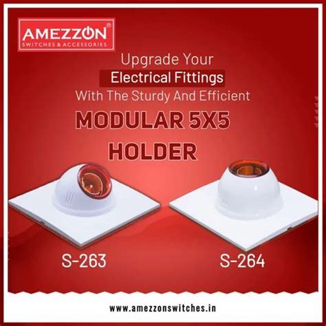 Electric Bulb Holder - 5 X 5 Modular Angle Holder Manufacturer from Vasai